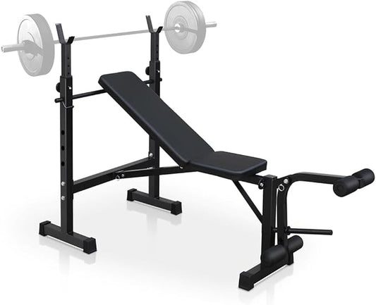 Utility Weight Bench Olympic Weight Bench Bench Press 67.72 x 32.68 x 46.46 In