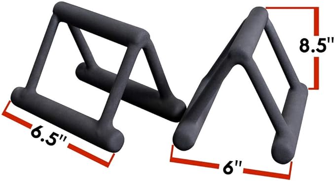 Body-Solid Tools Premium Push Up Bars - Steel 1000 lbs