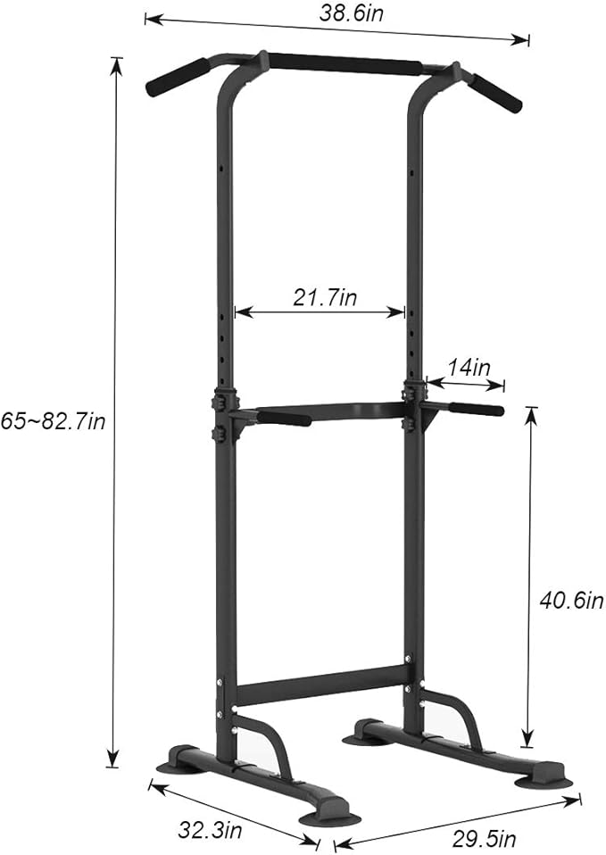SogesGame Power Tower Pull Up Bar