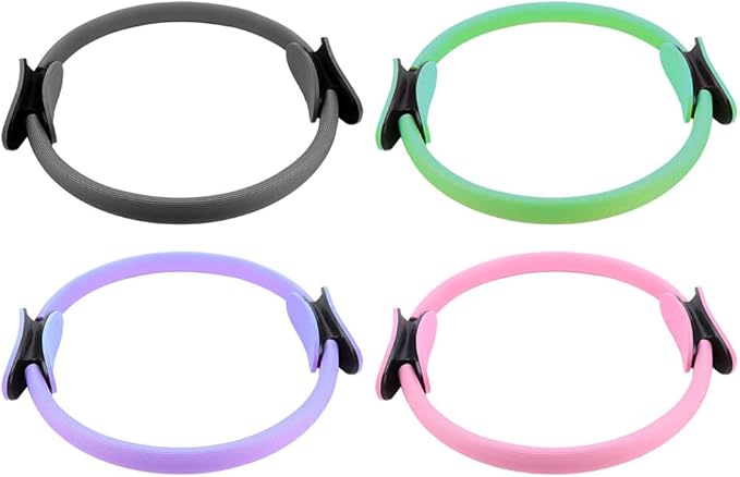 Tomotato 4 Colors Dual Grip Yoga Pilates Rings