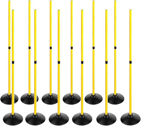 Soccer Agility Poles Set Detachable Sports Trainning Speed