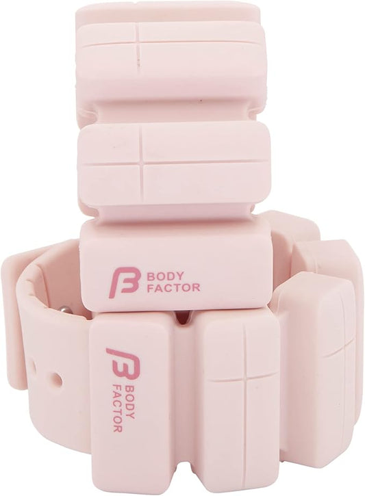 Ankle Weights, Wearable Silicone Wrist Weights, Adjustable Size 2 (1 (1 lb