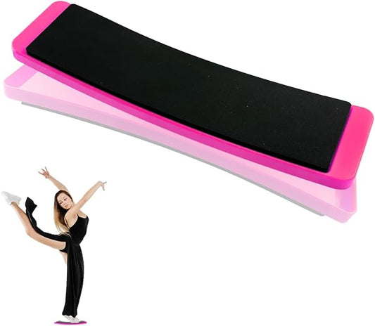 Turn Board,Spin Board for Dance Turn and Skating Balance Training,Orange Rectangular Turn Board for Training Ballet Dancers,Ice Skaters and Gymnasts in Balance and Turning-0