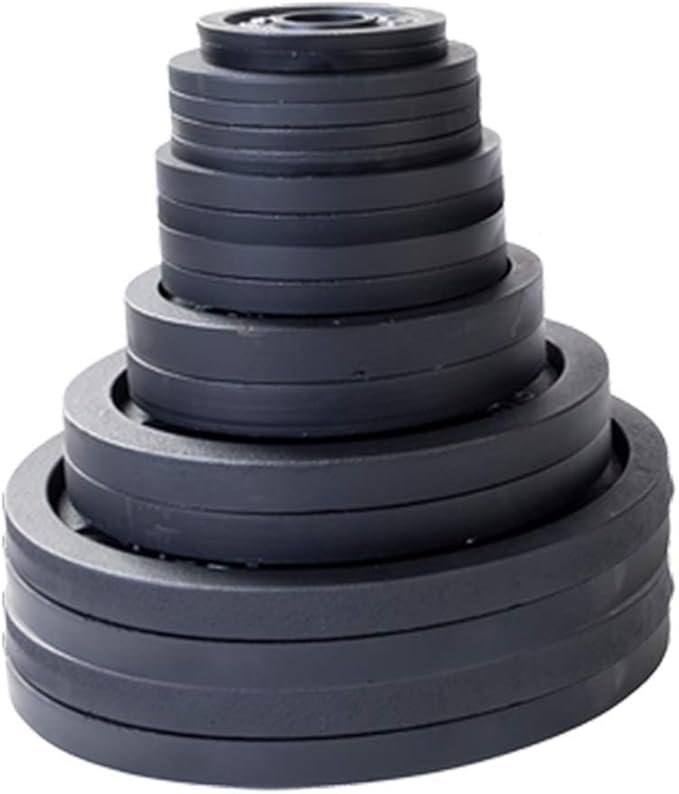 Body-Solid Cast Iron Olympic Weight Plate Set 2 Inch