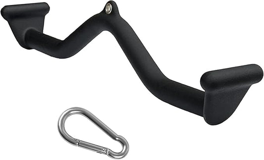 Lat Pulldown Bar - T Bar Row & Tricep Attachment for Home Gym Exercise
