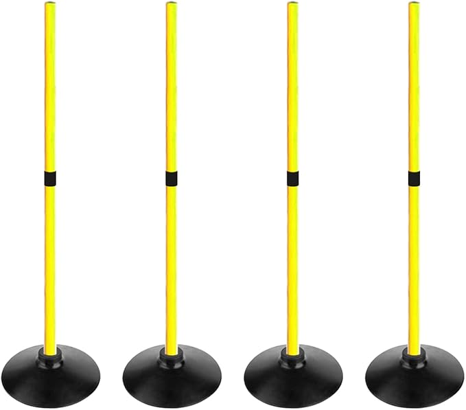 Soccer Agility Poles Set Detachable Sports Trainning Speed