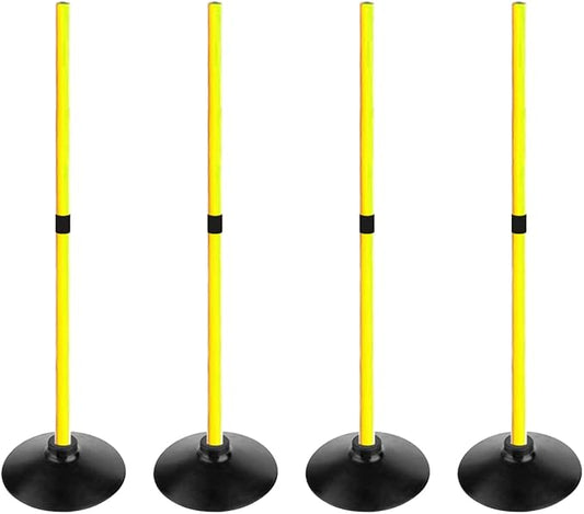 Soccer Agility Poles Set Detachable Sports Trainning Speed