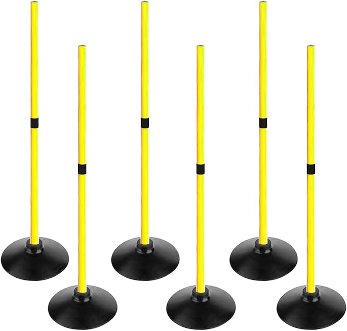 Soccer Agility Poles Set Detachable Sports Trainning Speed