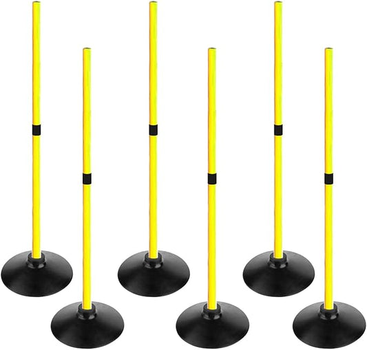 Soccer Agility Poles Set Detachable Sports Trainning Speed