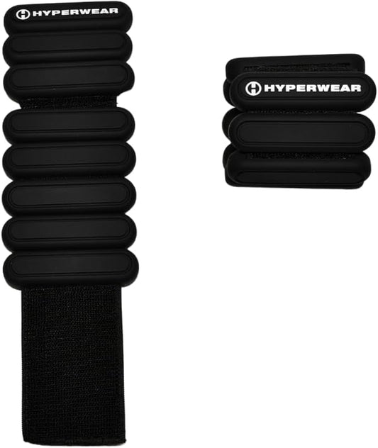 HYPERWEAR Stylish Wrist and Ankle Weights Amplify Your (1lb weights 2)
