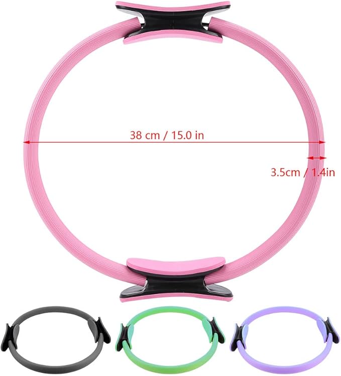 Tomotato 4 Colors Dual Grip Yoga Pilates Rings