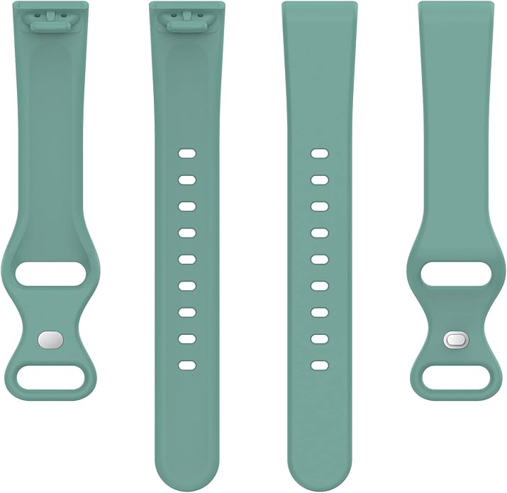 FitTurn Sport Watch Band Compatible with Amazon Halo View Replacement Soft Silicone Wristband Sport Straps Accessories Men Women for Amazon Halo View Smartwatch