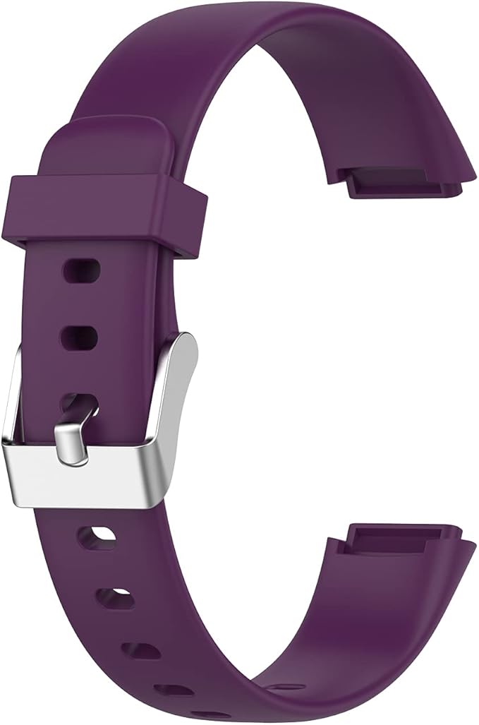 Fit for Fitbit Luxe Bands, Adjustable Soft Silicone Replacement Watch Band Straps Wristbands Bracelet Fit for Fitbit Luxe Fitness and Wellness Tracker for Women Men