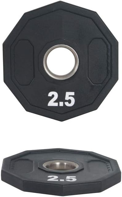 Fitness First Urethane Grip Weight Plate 2.5-45 lbs