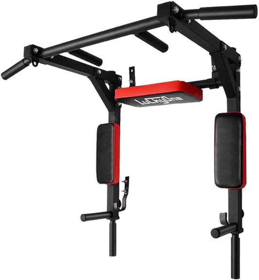 Luckyone Multifunctional Wall Mounted Pull Up Bar/Chin Up bar 440 Lbs