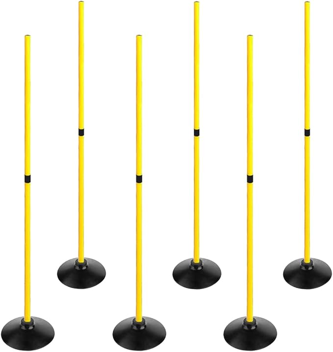 Soccer Agility Poles Set Detachable Sports Trainning Speed