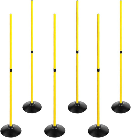 Soccer Agility Poles Set Detachable Sports Trainning Speed