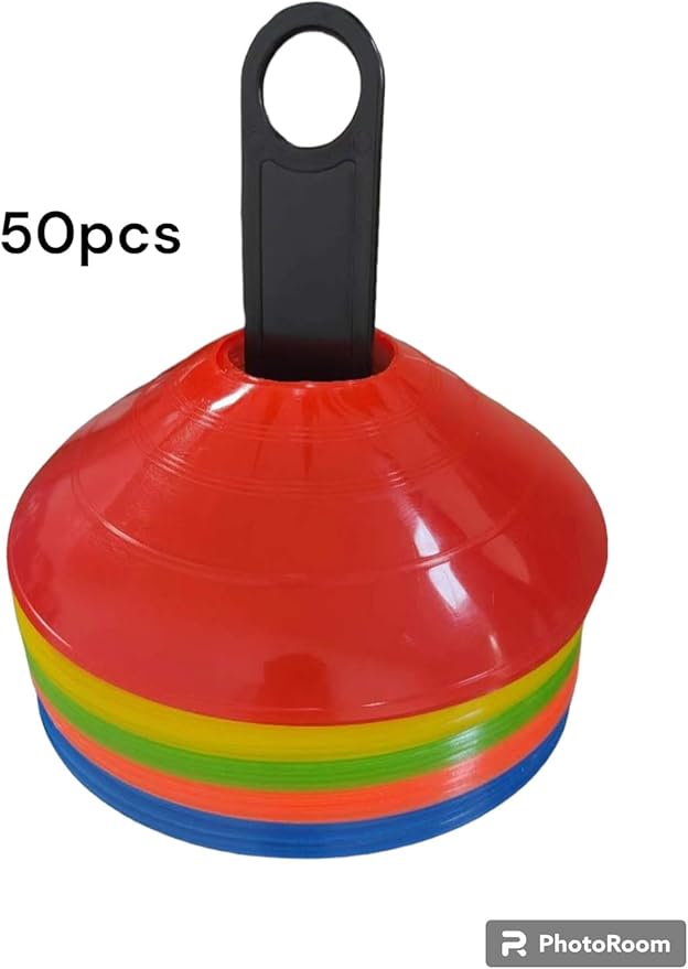 Soccer Disc Cones – Set of 50 Agility