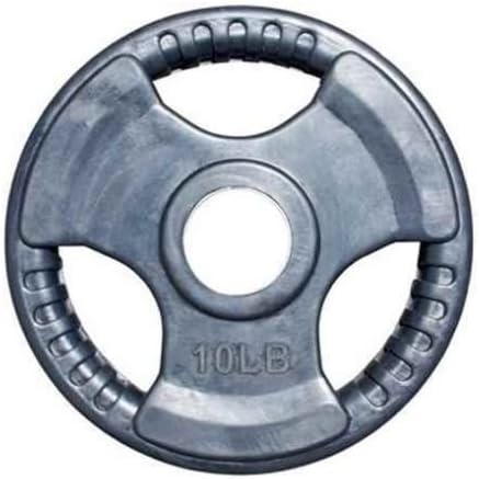 JFIT Olympic 2" Cast Iron Grip Plate OR 2" Rubber 6 Weights (2.5lbs to 45lbs) Plates