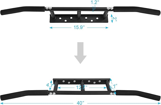 ATENTO Pull Up Bar 40'' Wide,