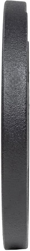 Signature Fitness Cast Iron Plate Weight Plate for Strength Training and Weightlifting, Olympic or Standard