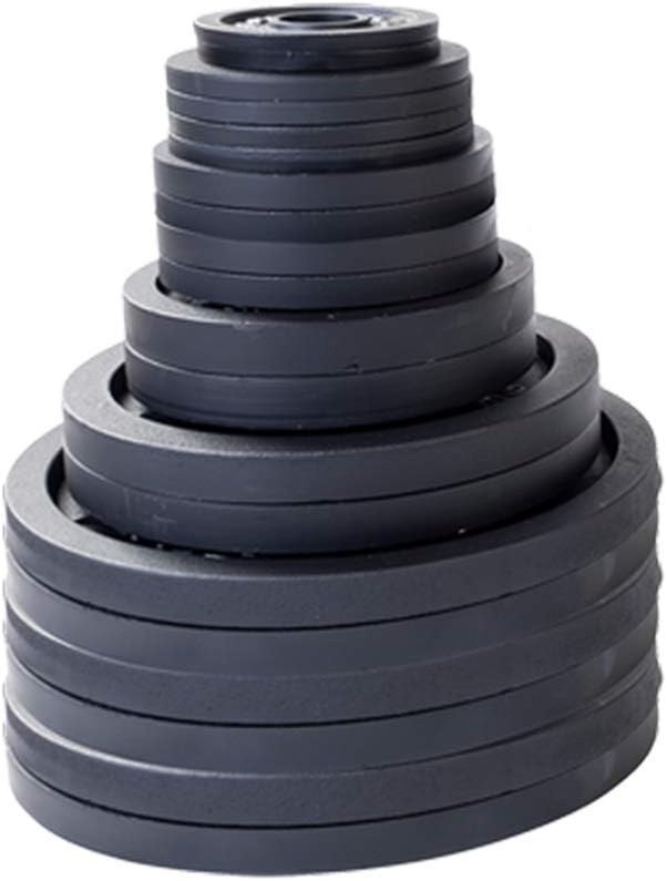 Body-Solid Cast Iron Olympic Weight Plate Set 2 Inch