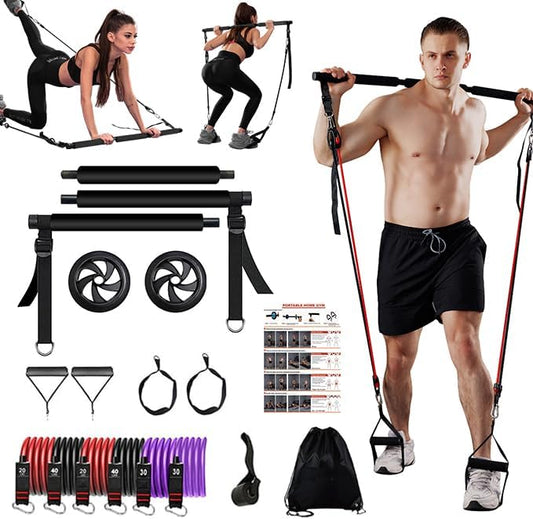 The ultimate Pilates bar set. The fitness bar