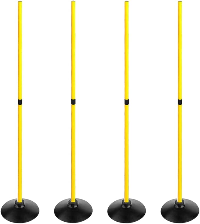 Soccer Agility Poles Set Detachable Sports Trainning Speed