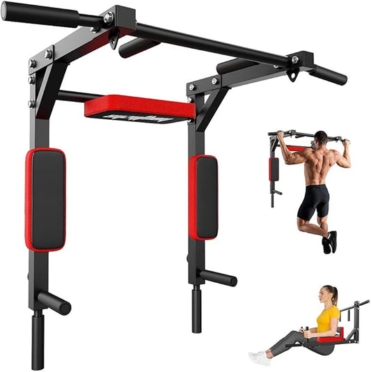 Multifunctional Wall Mounted Pull Up Bar Chin Up bar 440Lbs