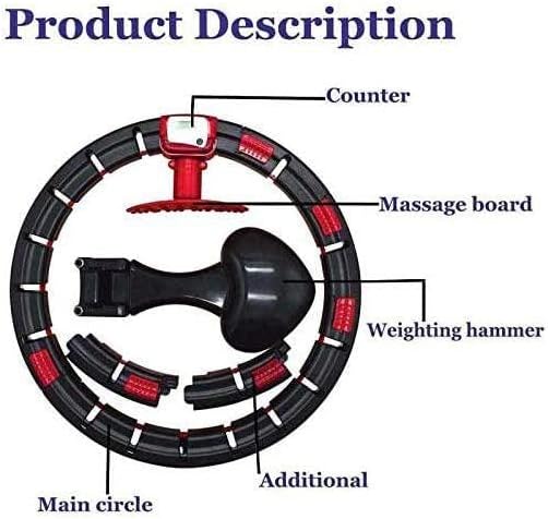 Smart Hula Hoop Lose Weight Exercise Detachable Portable