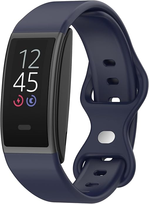 FitTurn Sport Watch Band Compatible with Amazon Halo View Replacement Soft Silicone Wristband Sport Straps Accessories Men Women for Amazon Halo View Smartwatch