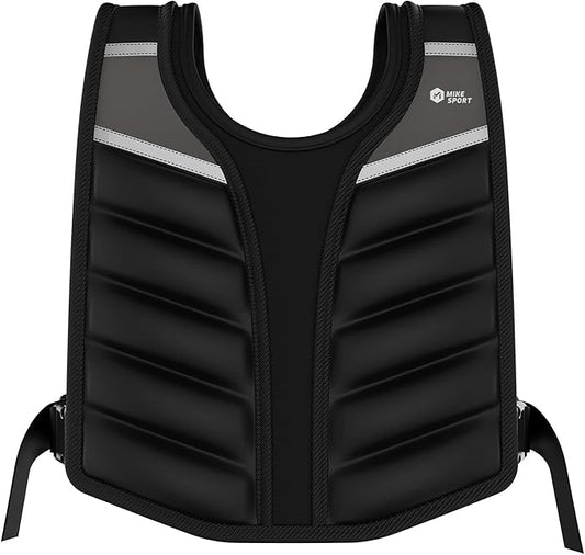 Weighted Vest,10lb/15lb/20lb Weight Vest with Reflective Stripe for Men Women Kids,Body Strength Training Weight Vest for Fitness,Workout,Running,Training