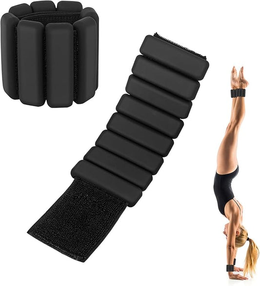 Wrist Ankle weights Set of 2 2lb Silicone