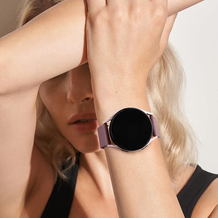 AK Band for Amazfit GTS 4 / GTS 4 Mini / GTS 3 / GTS 2 / GTS 2e / GTS 2 mini / GTS / GTR mini Bands, 20mm Soft Replacement Sport Strap for Amazfit Bip 3 / Bip 3 Pro / Bip U Pro / Bip / Bip Lite / Bip S / Bip S lite / Bip U Smart Watch Women Men