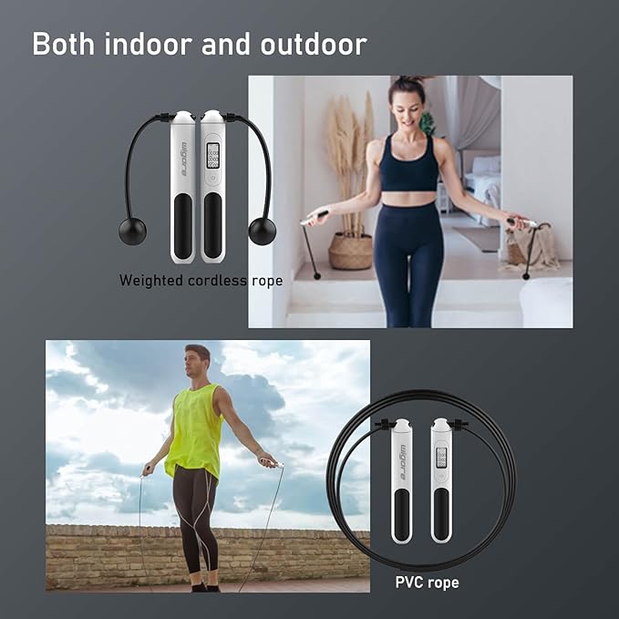 Jump Rope, Tangle free rapid speed jump ropes