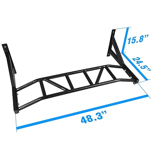 Yes4All Heavy Duty Wall Mounted Pull Up Bar