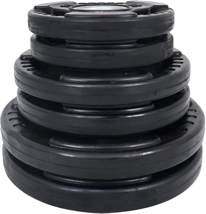 Signature Fitness Olympic Cast Iron Plate for Strength