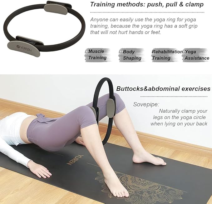 YR Pilates Ring 14.7 inch Fitness Circle