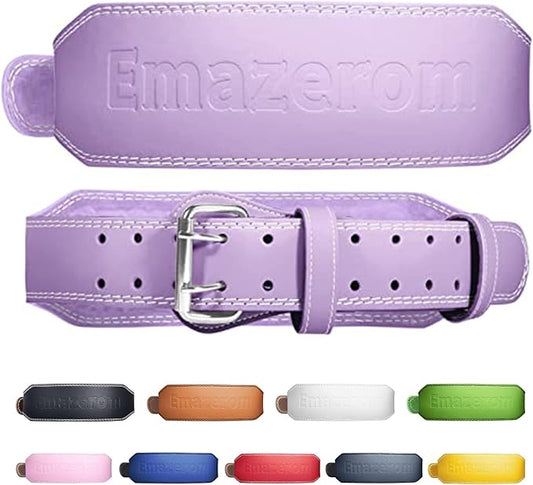 Leather Weight Lifting Belt for Men and Women