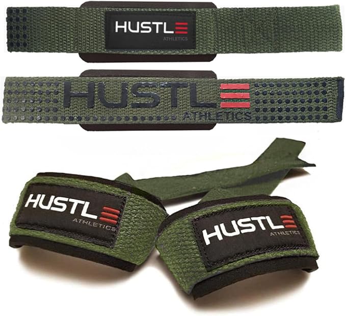 Lifting Straps for Weightlifting & Deadlifts – 21" Wrist Straps with Thick Neoprene Padding – Pro Heavy Duty Gym Wrist Wraps for Powerlifting, Bodybuilding & Strength Training for Men & Women