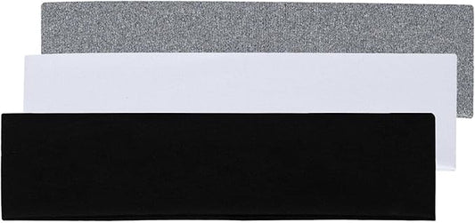 Yoga Headbands for Women, Non Slip Elastic Sweat Hairbands, Solid Color Head Accessories Headscarves Hair Hoop, Sweat-absorbing Hairbands for Sports, Fitness, Running