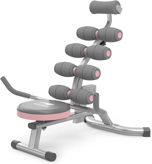 Leikefitness Back Relax Chair with Foam Roller Relieve 360° Rotating
