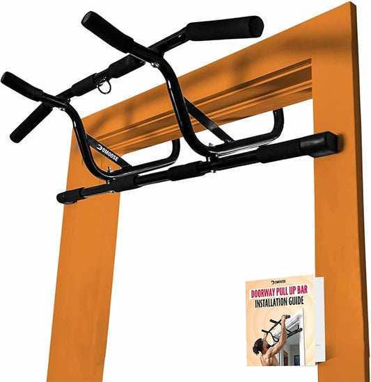 DMoose Pull Up Bar for Doorway - Upto 250 Lbs