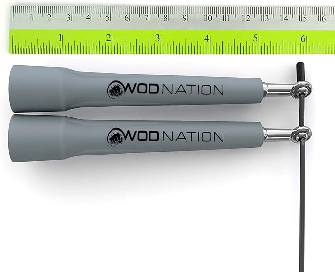 WOD Nation Adjustable Speed Jump Rope For Men