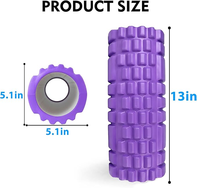 Foam Roller for Deep Tissue Massager for Muscle 13" High