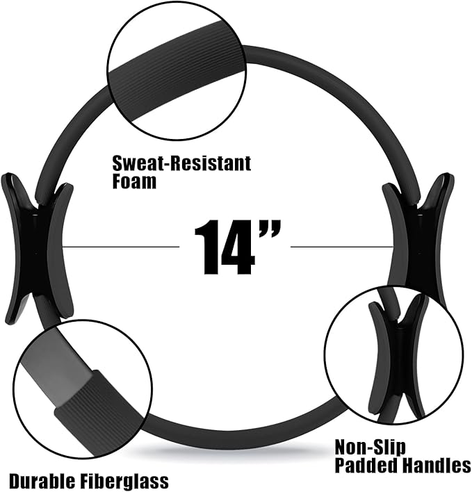 RitFit Pilates Ring Circle - 14 Inch Magic