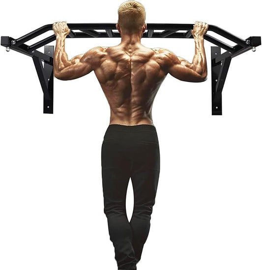 Wall Mounted Pull up Bar Multifunctional Chin up 440 Lbs…