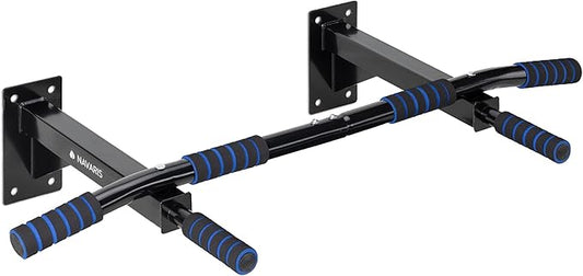 Navaris Pull Up Bar - Wall Mounted Chin 36.6x19.8x7.1 inches