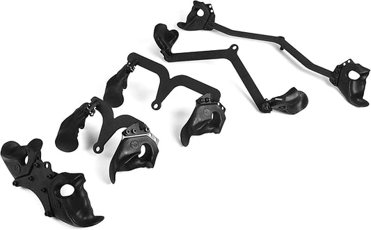 Signature Fitness Multi-Function Adjustable Power Cage with J-Hooks