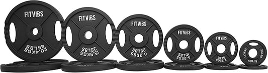 Signature Fitness Olympic 2-Inch Cast Iron Plate Weight